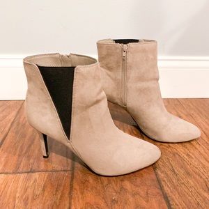 Black and Tan Booties